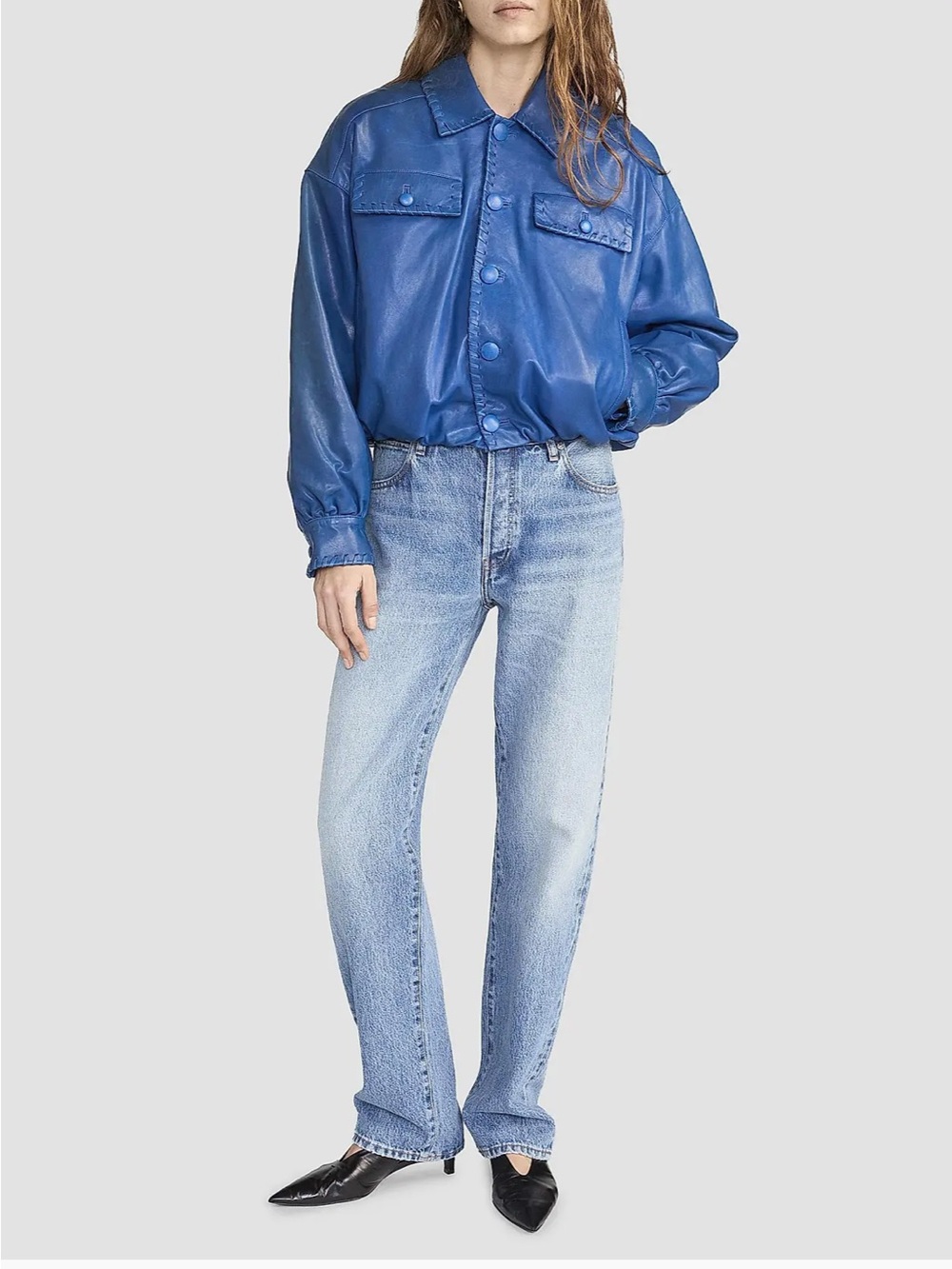 FRAME The Essential Rapture Straight-Leg Jeans - Picture 2 of 14